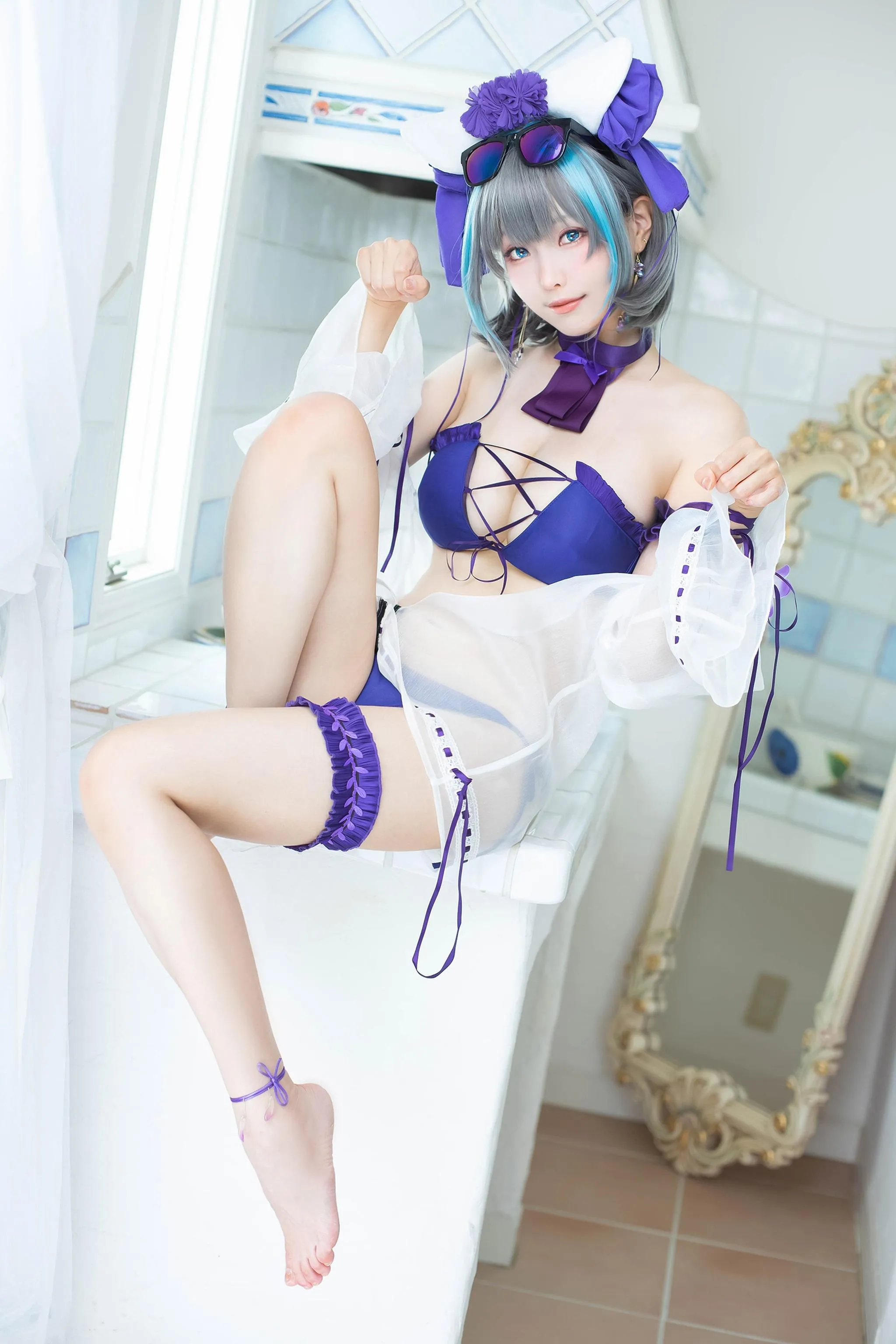 ElyEE子 – NO.86 Cheshire 柴郡 [70P]插图6